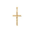 10k Yellow Gold Crucifix Cross Pendant