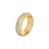 14k T-tone Wedding Band (7mm)