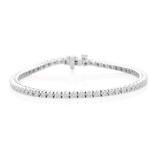 14k White Gold (1.90 Ct. Tw.) Diamond Tennis Bracelet