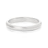 14k White Gold Classic Wedding Band (2.5mm)