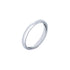 14k White Gold Classic Wedding Band (3mm)