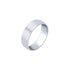 14k White Gold Classic Wedding Band (6mm)