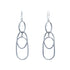 14k White Gold Oval Drop Sheppard Gracie Earrings