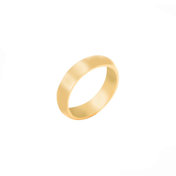 14k Yellow Gold Classic Wedding Band (5mm)