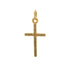 14k Yellow Gold Traditional Cross Pendant