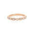 18k Rose Gold (0.23 Ct. Tw.) Marquise Stacking Ring