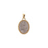 18k T-tone Gold Madonna & Child Pendant