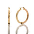 18k Tri-color Fancy Tube Lainey Earrings