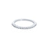 18k White Gold (0.20 Ct. Tw.) Flexible Stacking Ring