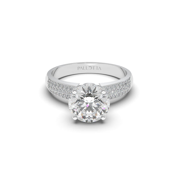 18K White Gold Aurelia Engagement Ring - Rings