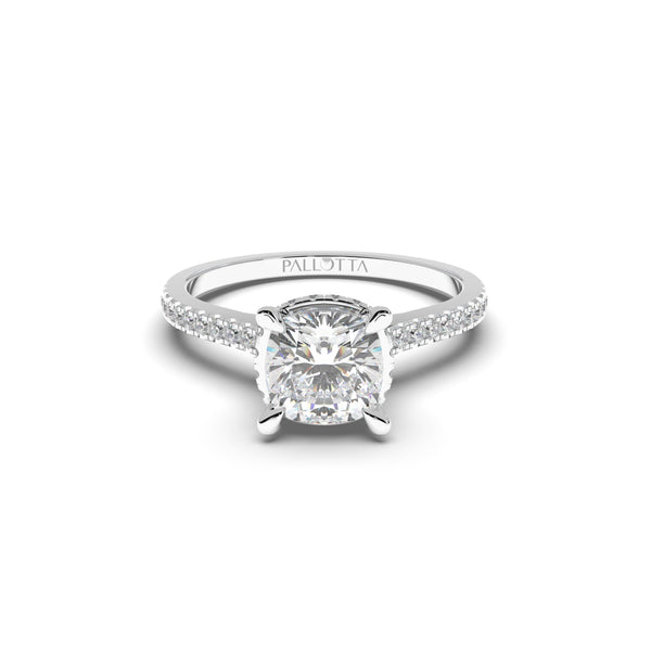 18K White Gold Bianca Engagement Ring - Rings