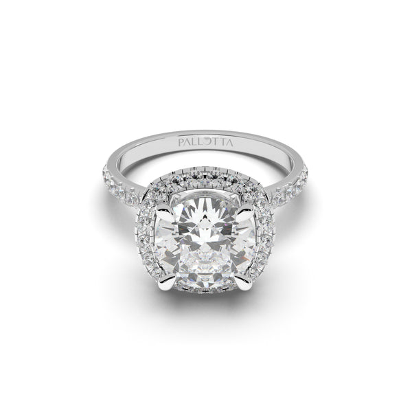 18K White Gold Claire Engagement Ring - Rings