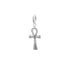 18k White Gold Cross Pendant