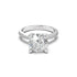 18K White Gold Donatella Engagement Ring - Rings