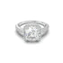 18K White Gold Donna Halo Engagement Ring - Rings