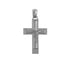 18k White Gold Fancy Cross Italy Pendant