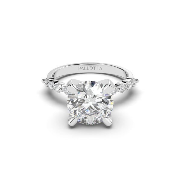 18K White Gold Isabella Engagement Ring - Rings