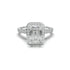 18K White Gold Radiant Juliette Engagement Ring