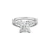 18K White Gold Round Celine Engagement Ring