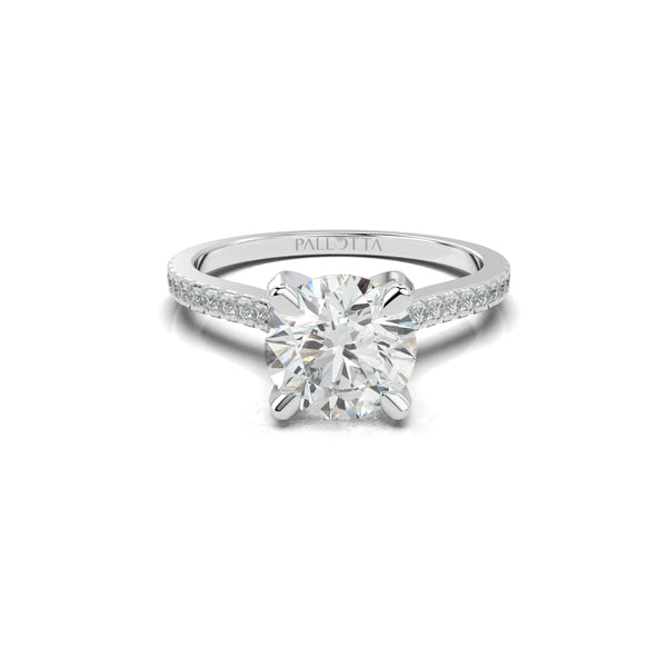 18K White Gold Stella Engagement Ring - Rings
