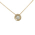 18k Yellow Gold (0.65 Ct. Tw.) Diamond Donut Slider Necklace