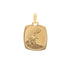 18k Yellow Gold Baptismal Pendant