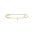 18k Yellow Gold Basic Pin Clip