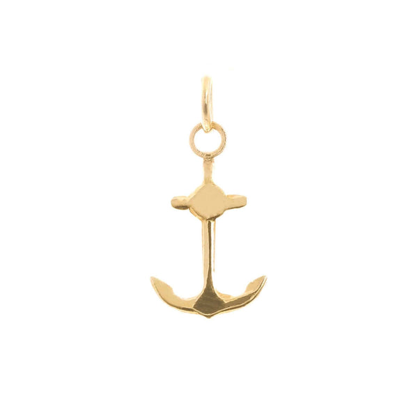 18k Yellow Gold Charity Single Charm Pendant