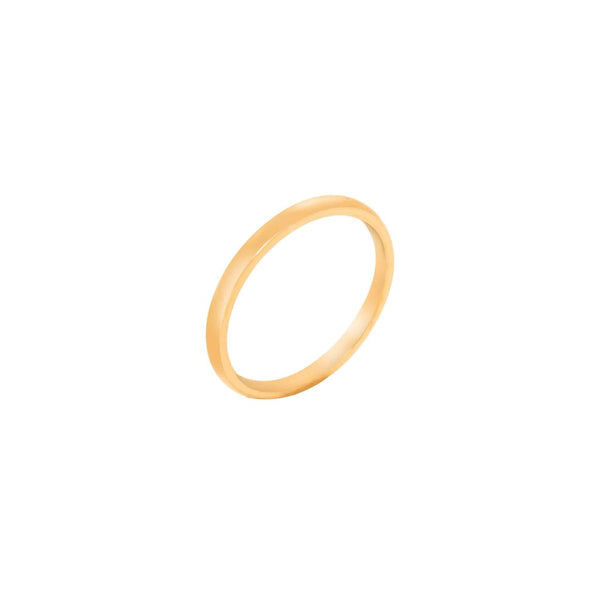 18k Yellow Gold Classic Wedding Band (2mm)