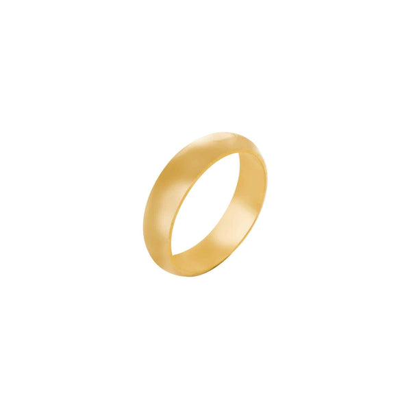 18k Yellow Gold Classic Wedding Band (5mm)