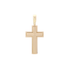 18k Yellow Gold Cross Pendant