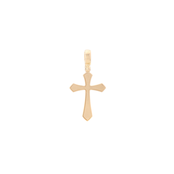 18k Yellow Gold Cross Pendant