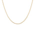 18k Yellow Gold Curb Link Italy Chain