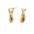 18k Yellow Gold Hoop Jordyn Earrings