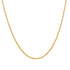 18k Yellow Gold Twisted Diamond Cut Chain