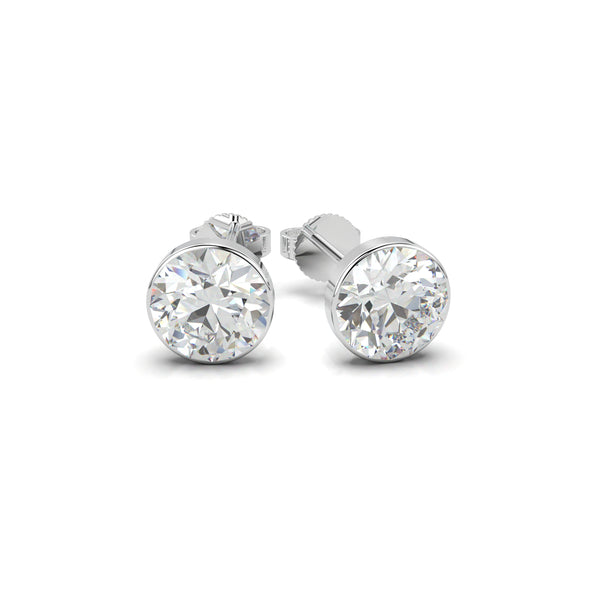 Izyana Lab Round Diamond Studs