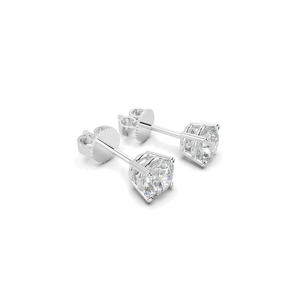Liza Lab Diamond Stud Earrings