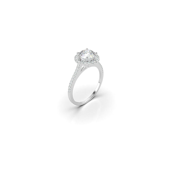 Wann Halo Engagement Ring