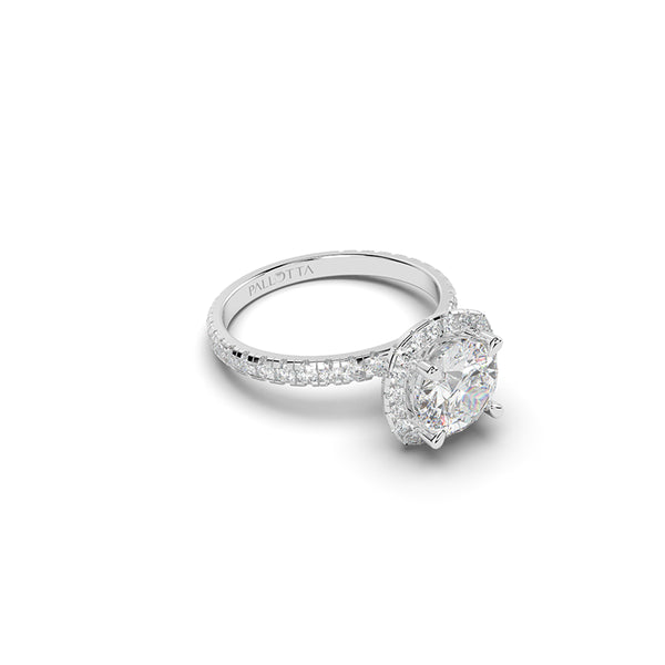 Romy Halo Engagement Ring