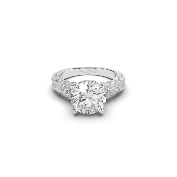 Luca Pave Engagement Ring