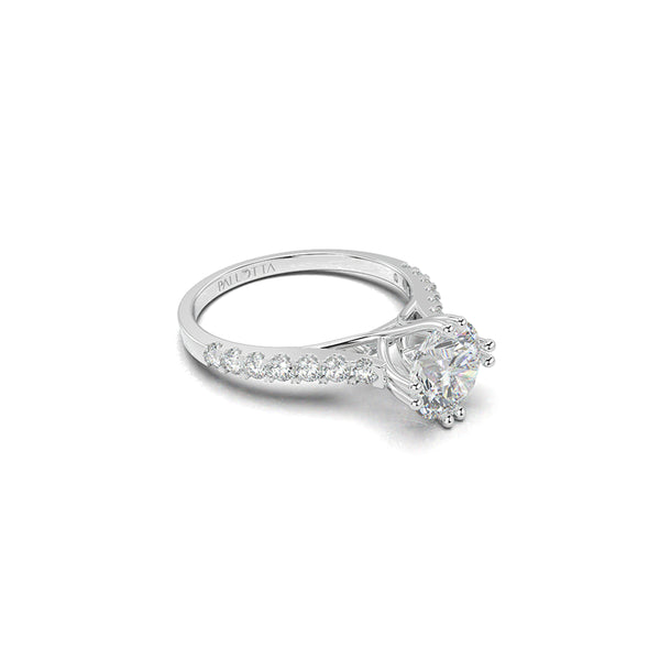 Ava Pave Engagement Ring
