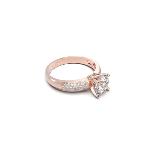 Victoria Pave Engagement Ring