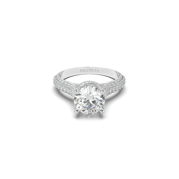 Marie Pave Engagement Ring