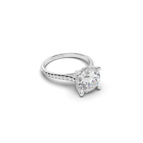 Rubina Pave Engagement Ring
