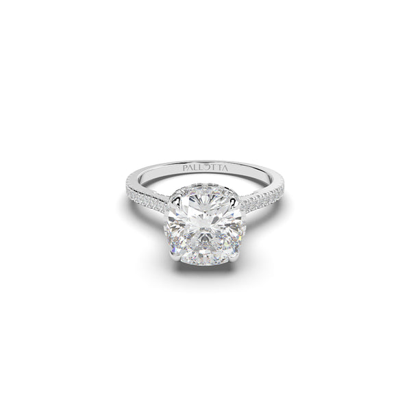 Carter Accent Round Engagement Ring