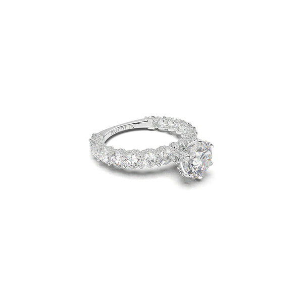 Elodie Side Stone Diamond Ring