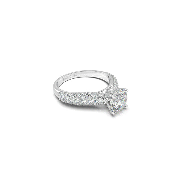 Freesha Side Stone Diamond Ring