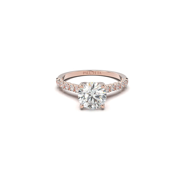 Ember Side Stone Diamond Ring