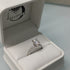 18K White Gold 1.30 Round Lab Diamond Engagement Ring