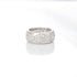 Yonah White Gold X Design Ring